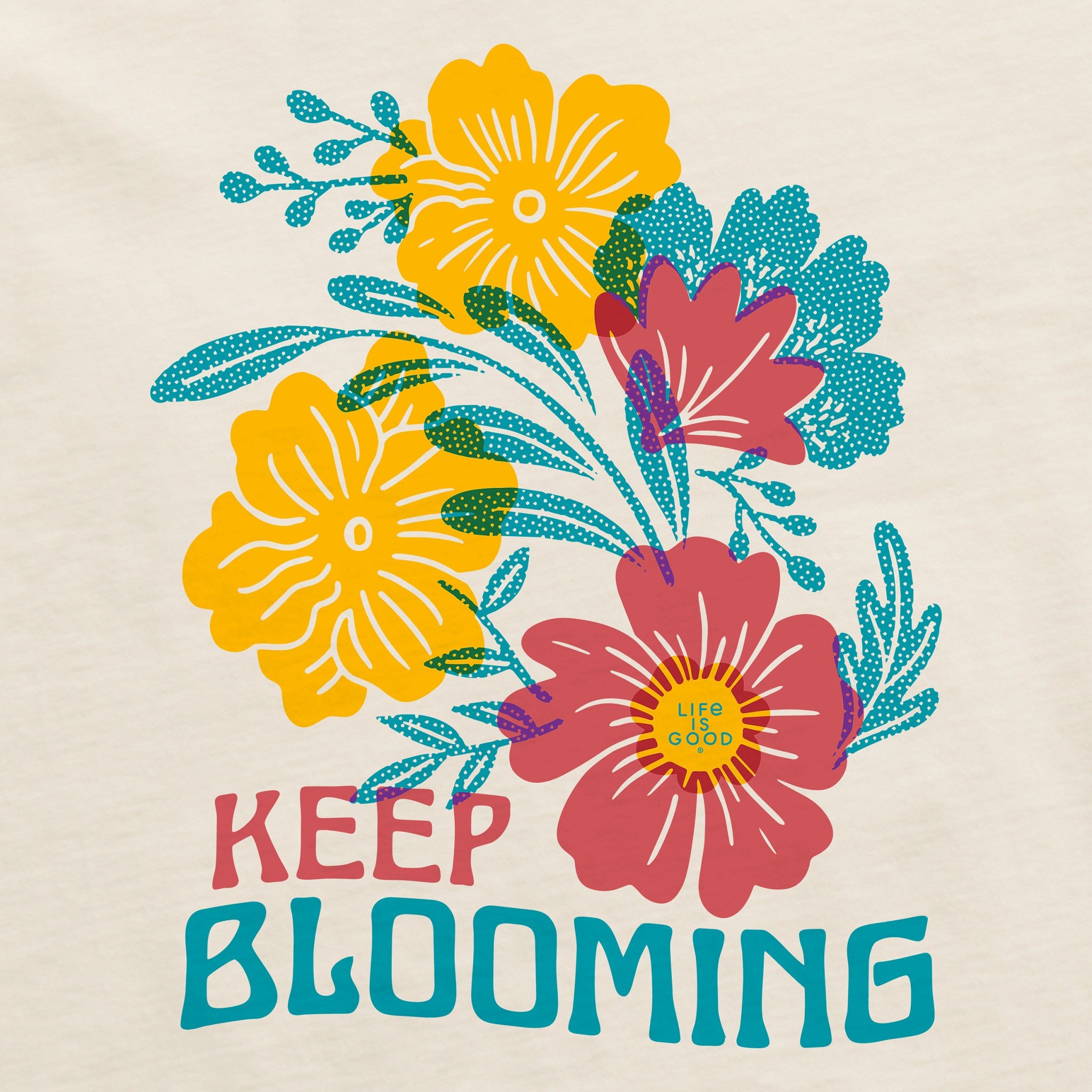 Women's Keep Blooming Short Sleeve Crusher Tee