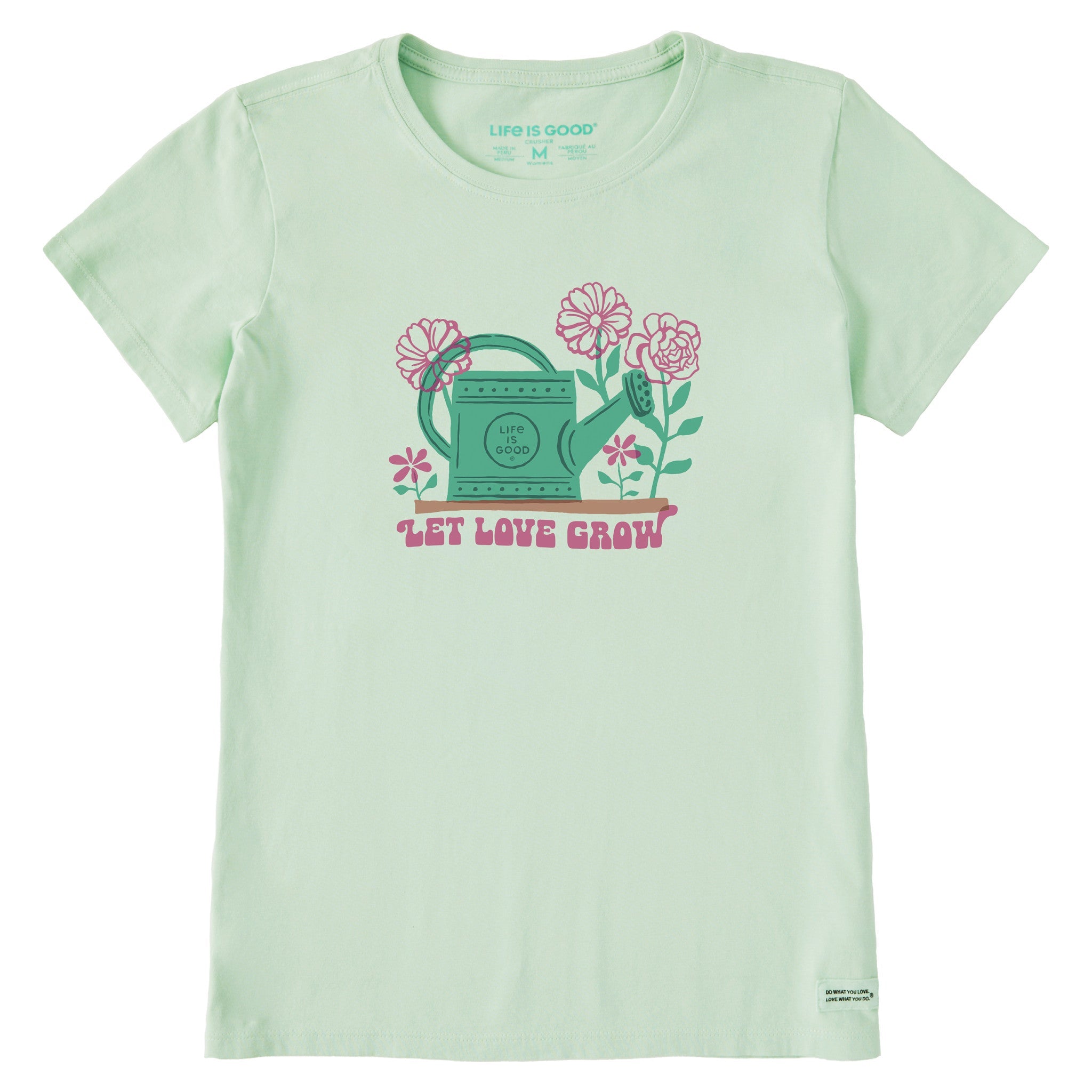 Women's Let Love Grow in the Garden Short Sleeve Tee