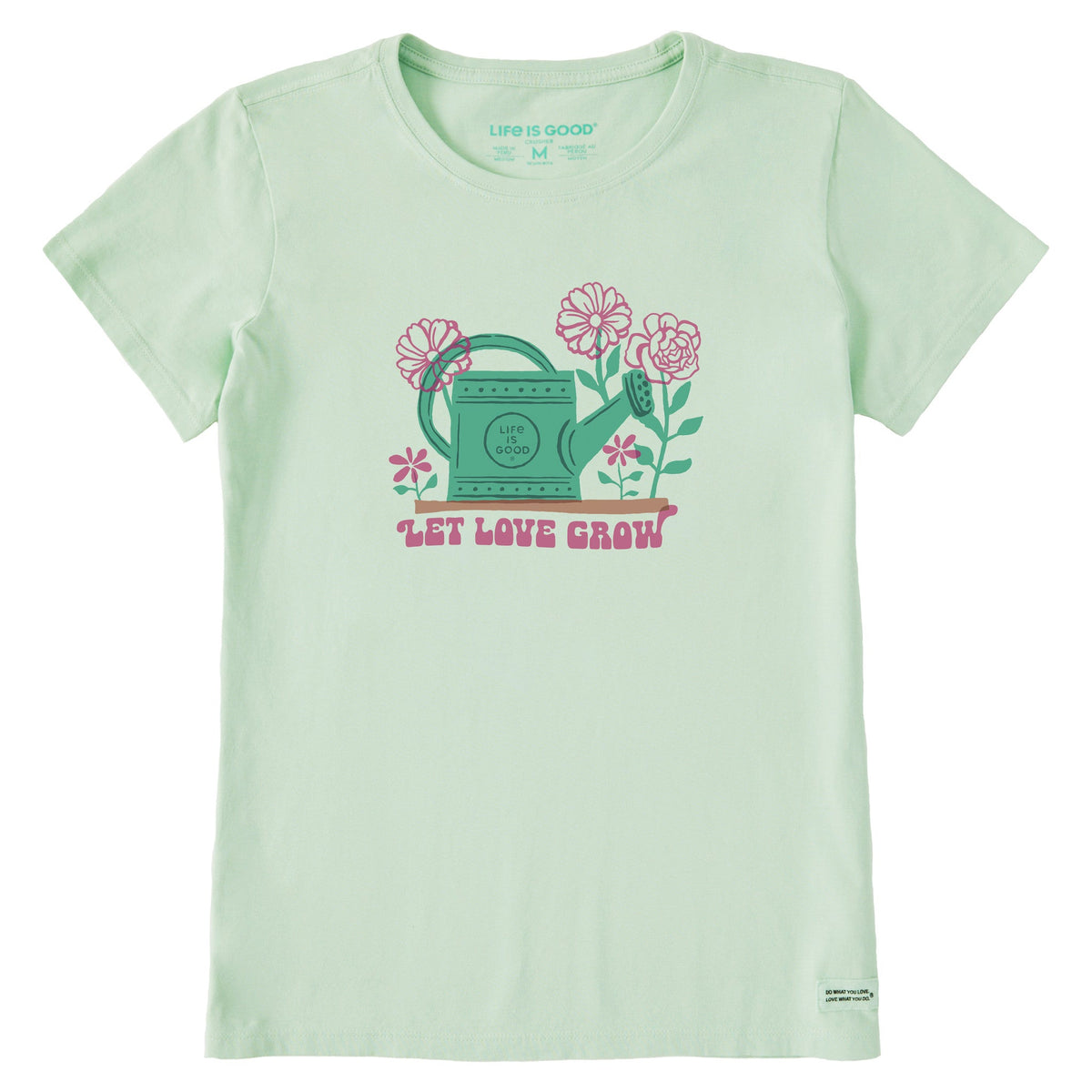 Women's Let Love Grow in the Garden Short Sleeve Tee