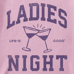 Women's Ladies Night Short Sleeve Tee