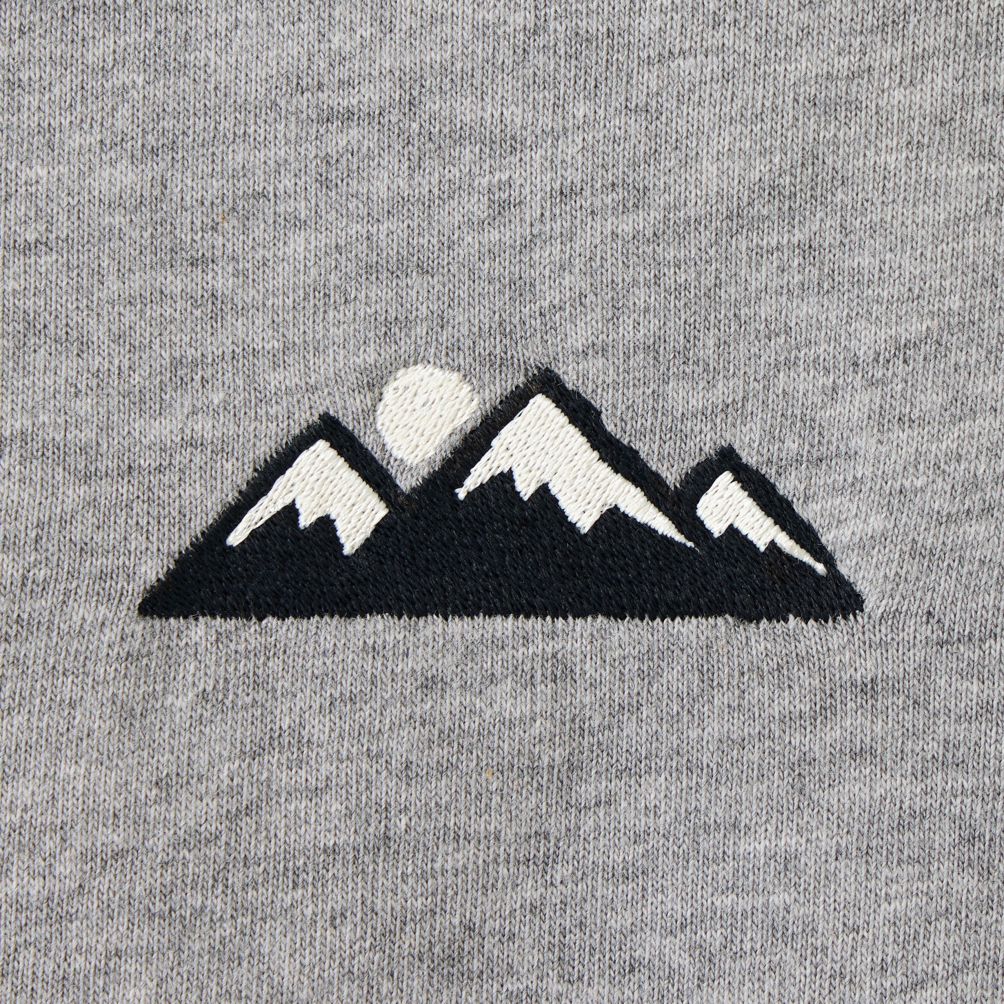 Men's Embroidered Mountains Short Sleeve Crusher Tee