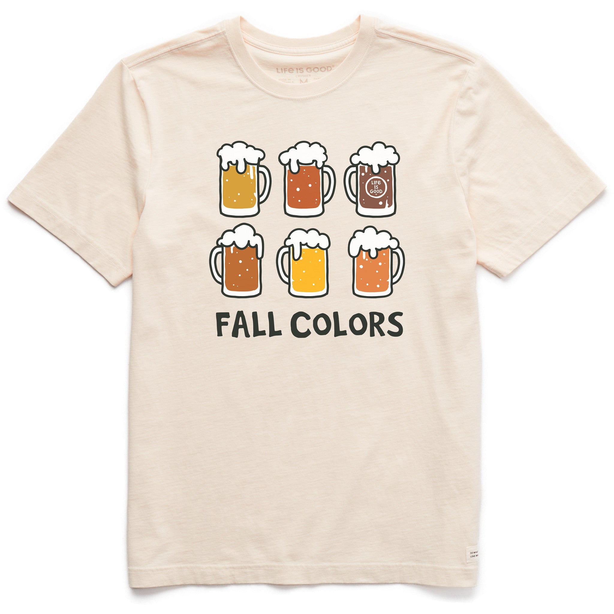 Men's Fall Colors Six Beers Short Sleeve Tee
