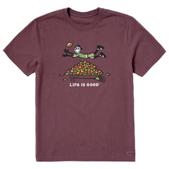 Men's Jake Rake Football Short Sleeve Crusher Tee