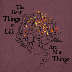 Men's Winnie Best Things Foliage Long Sleeve Crusher Tee