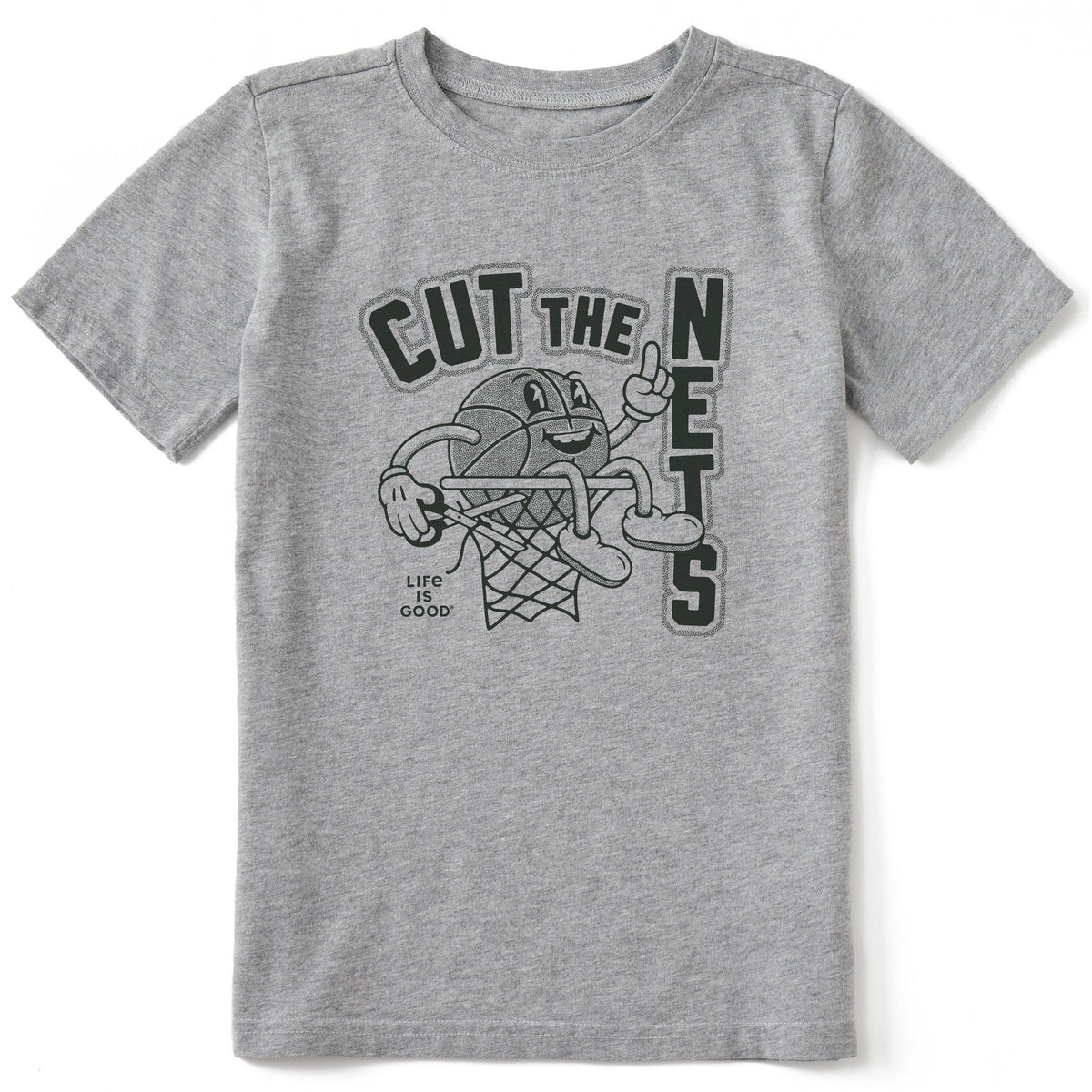Kids Cut the Nets Short Sleeve Crusher Tee