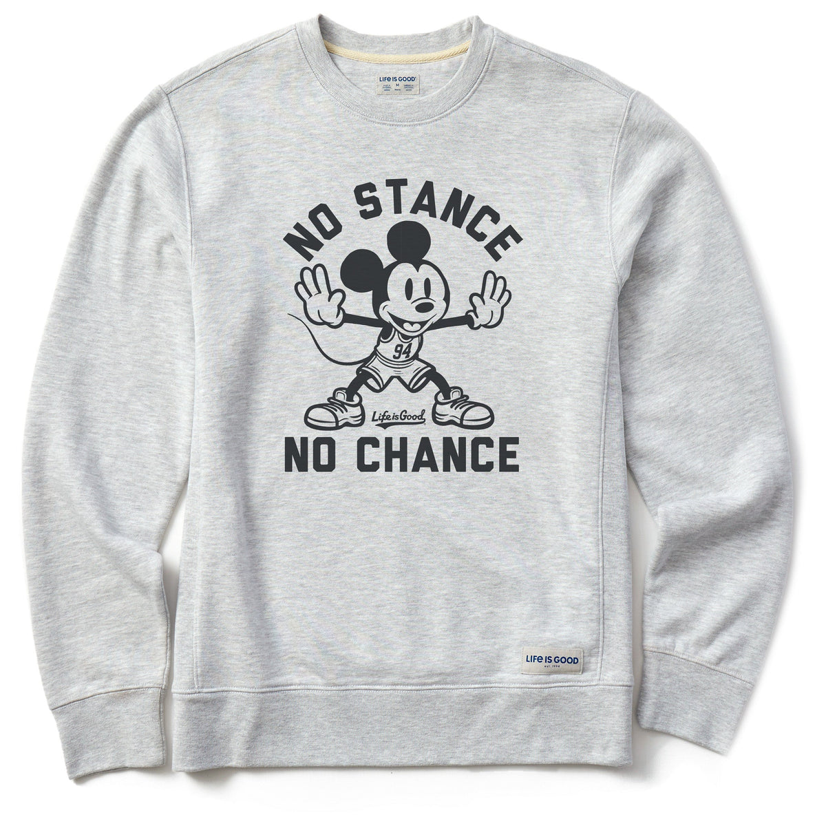 Men's No Stance No Chance Simply True Fleece Crew