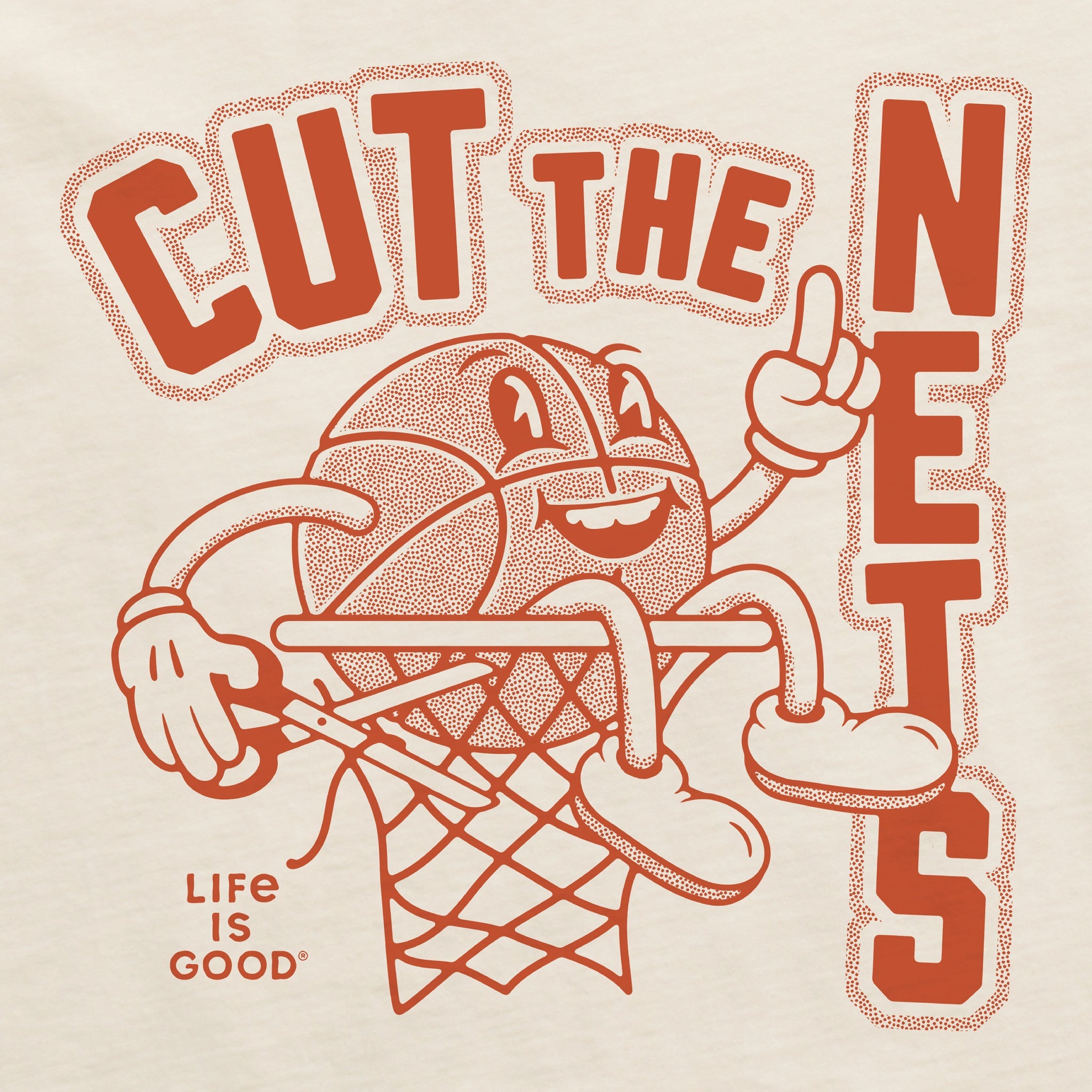 Women's Cut the Nets Short Sleeve Crusher Boxy Tee