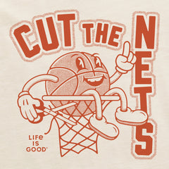 Women's Cut the Nets Short Sleeve Crusher Boxy Tee
