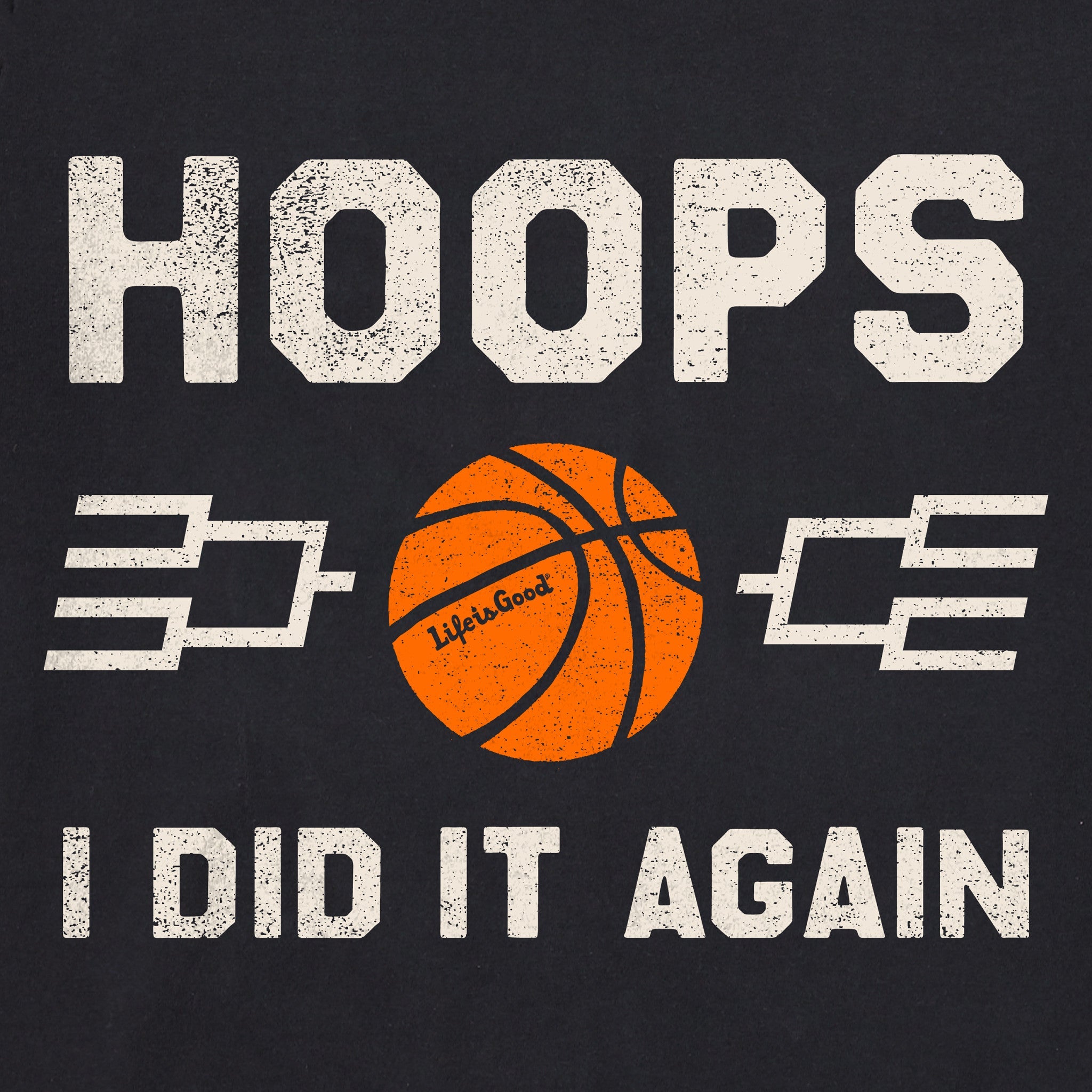 Women's Hoops I Did It Again Short Sleeve Crusher Boxy Tee
