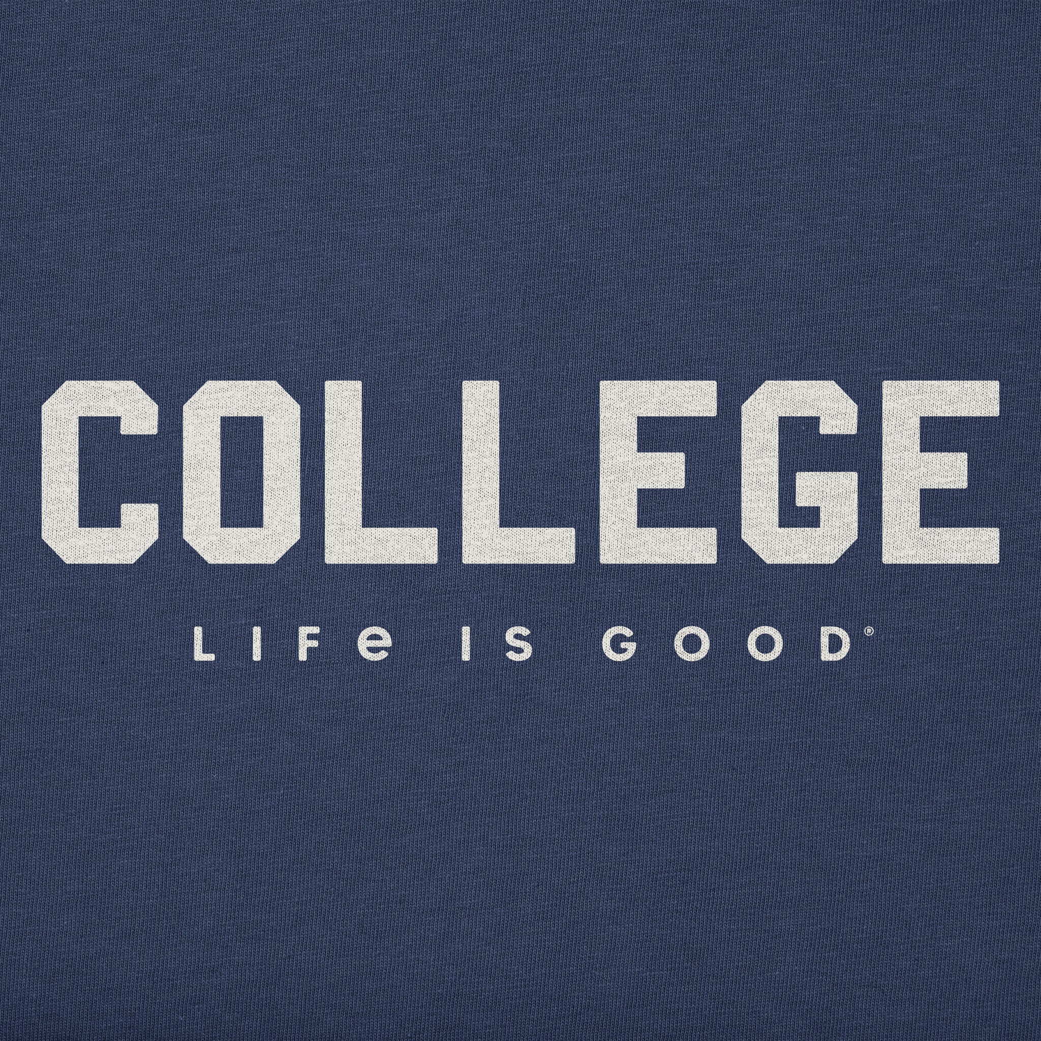 Women's College Short Sleeve Crusher Boxy Tee