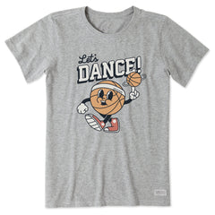 Women's Let's Dance in March Basketball Short Sleeve Tee