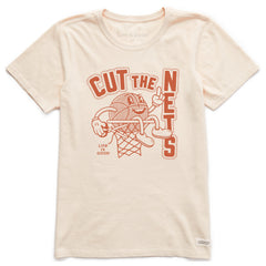 Women's Cut the Nets Short Sleeve Crusher Tee