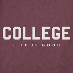 Women's College Short Sleeve Crusher Tee