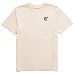 Men's Embroidered Jumping Fish Short Sleeve Crusher Tee