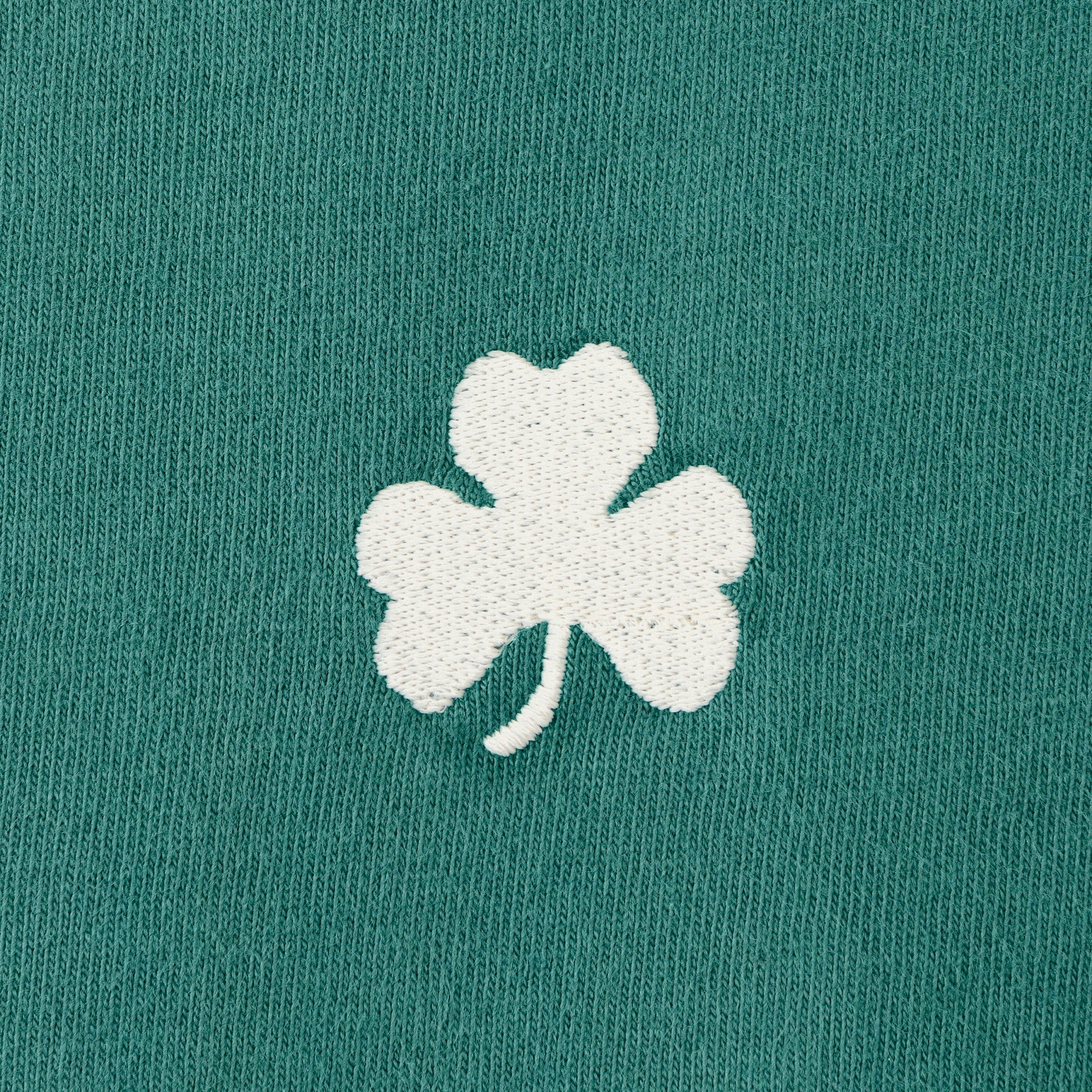 Women's Embroidered Shamrock Short Sleeve Crusher Tee
