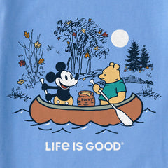 Women's Canoe Ride Willie and Winnie Short Sleeve Crusher Tee