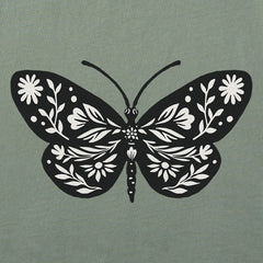 Women's Butterfly Floral Mini Crusher-LITE Shrunken Tee