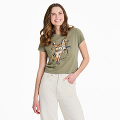 Women's Giddy Up Crusher-LITE Shrunken Tee