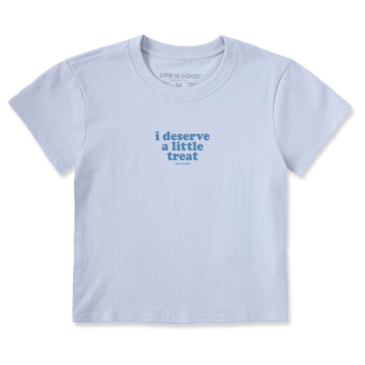 Women's I Deserve A Little Treat Crusher-LITE Shrunken Tee