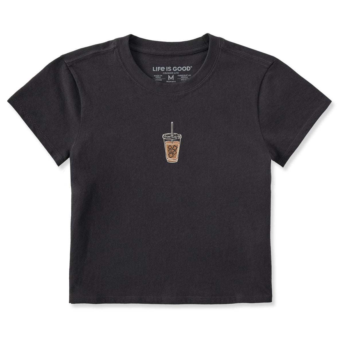 Women's Iced Coffee Crusher-LITE Shrunken Tee