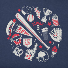 Men's Baseball Medley Short Sleeve Tee