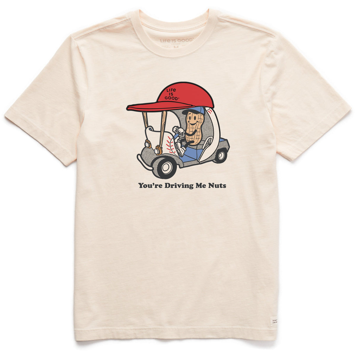 Men's You're Driving Me Nuts Short Sleeve Crusher Tee