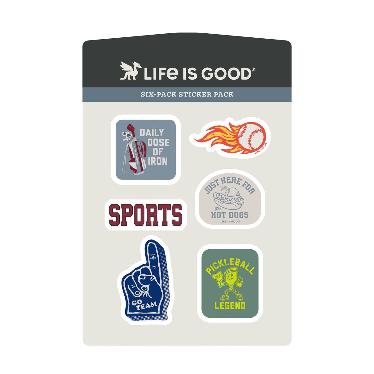 Six-Pack Sticker Pack