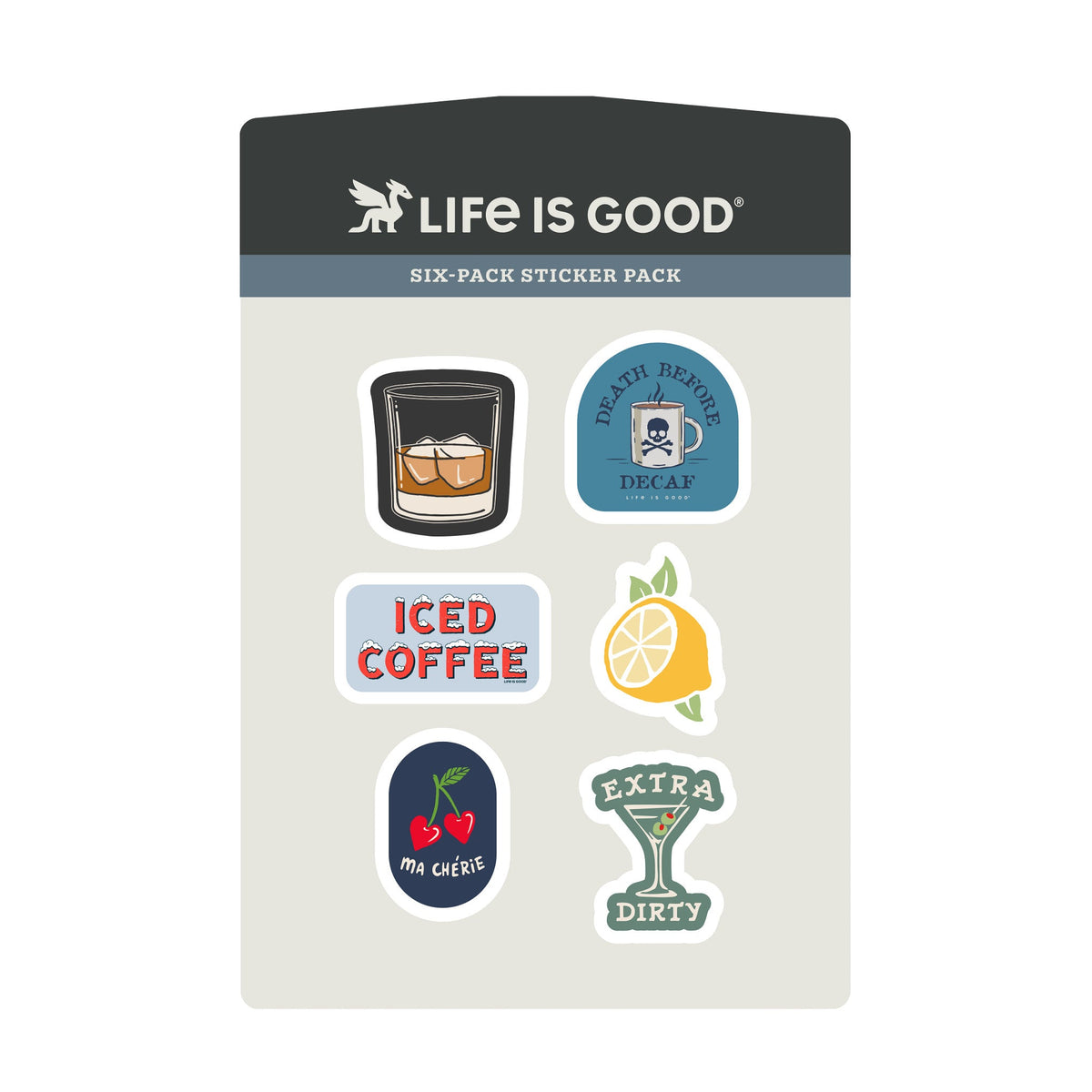 Six-Pack Sticker Pack