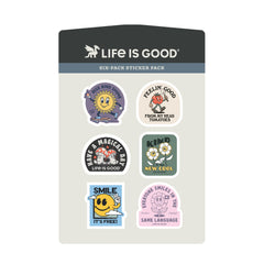 Six-Pack Sticker Pack