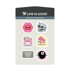 Six-Pack Sticker Pack