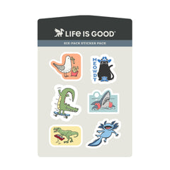 Six-Pack Sticker Pack