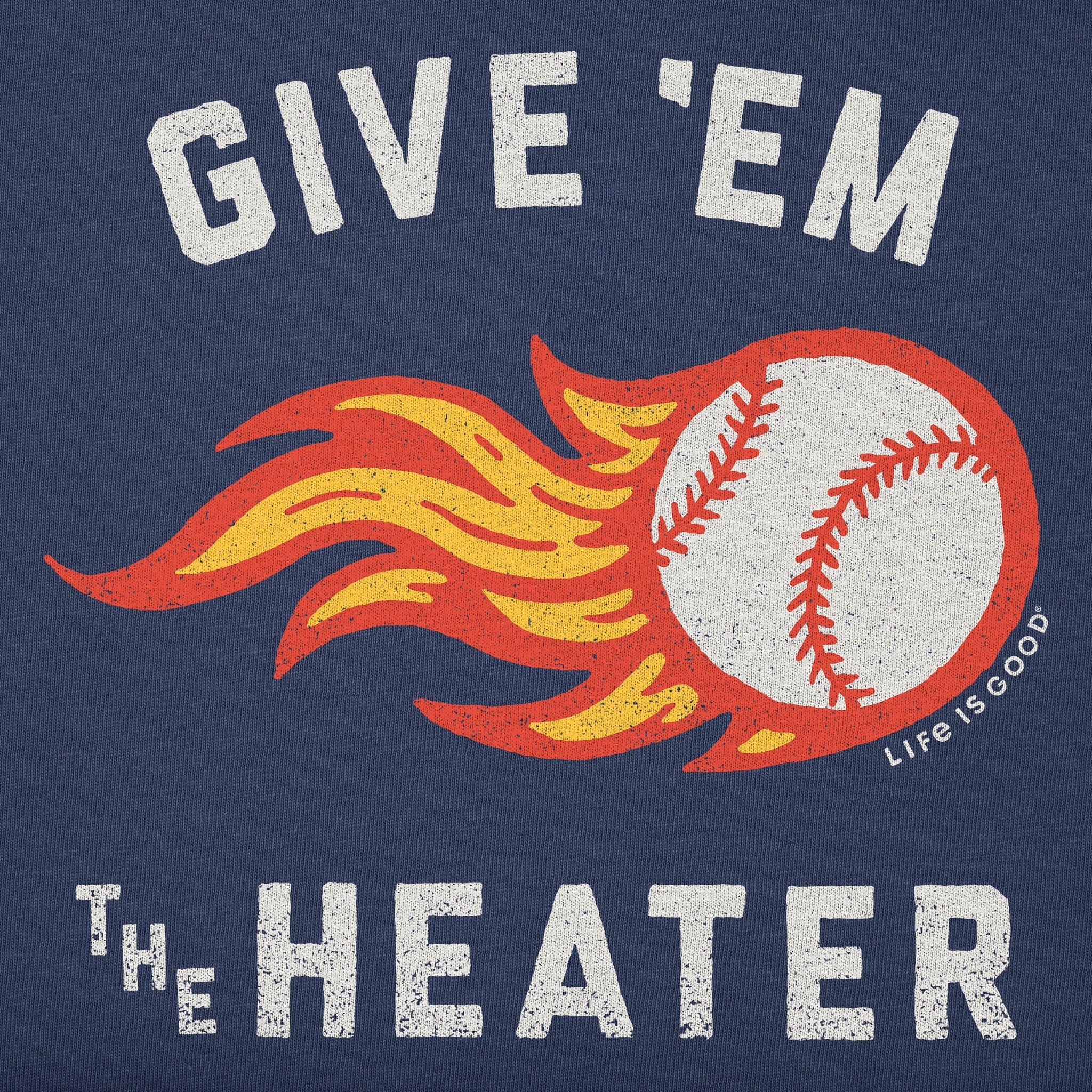 Women's Give Em the Heater Short Sleeve Crusher Boxy Tee