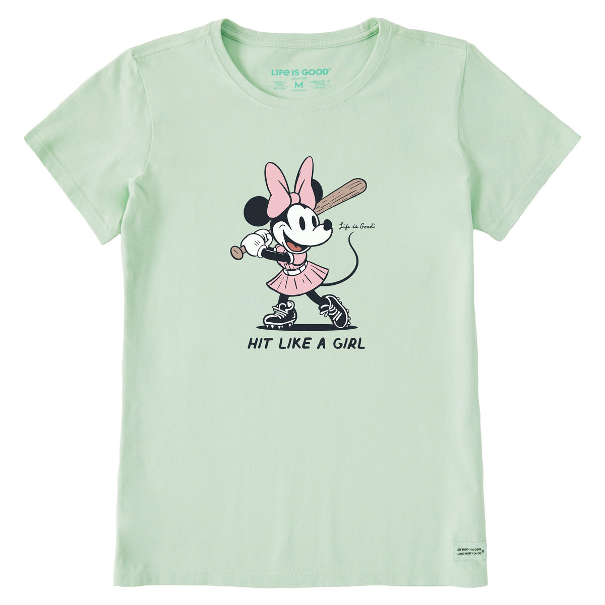 Women's Hit Like a Girl Short Sleeve Crusher Tee