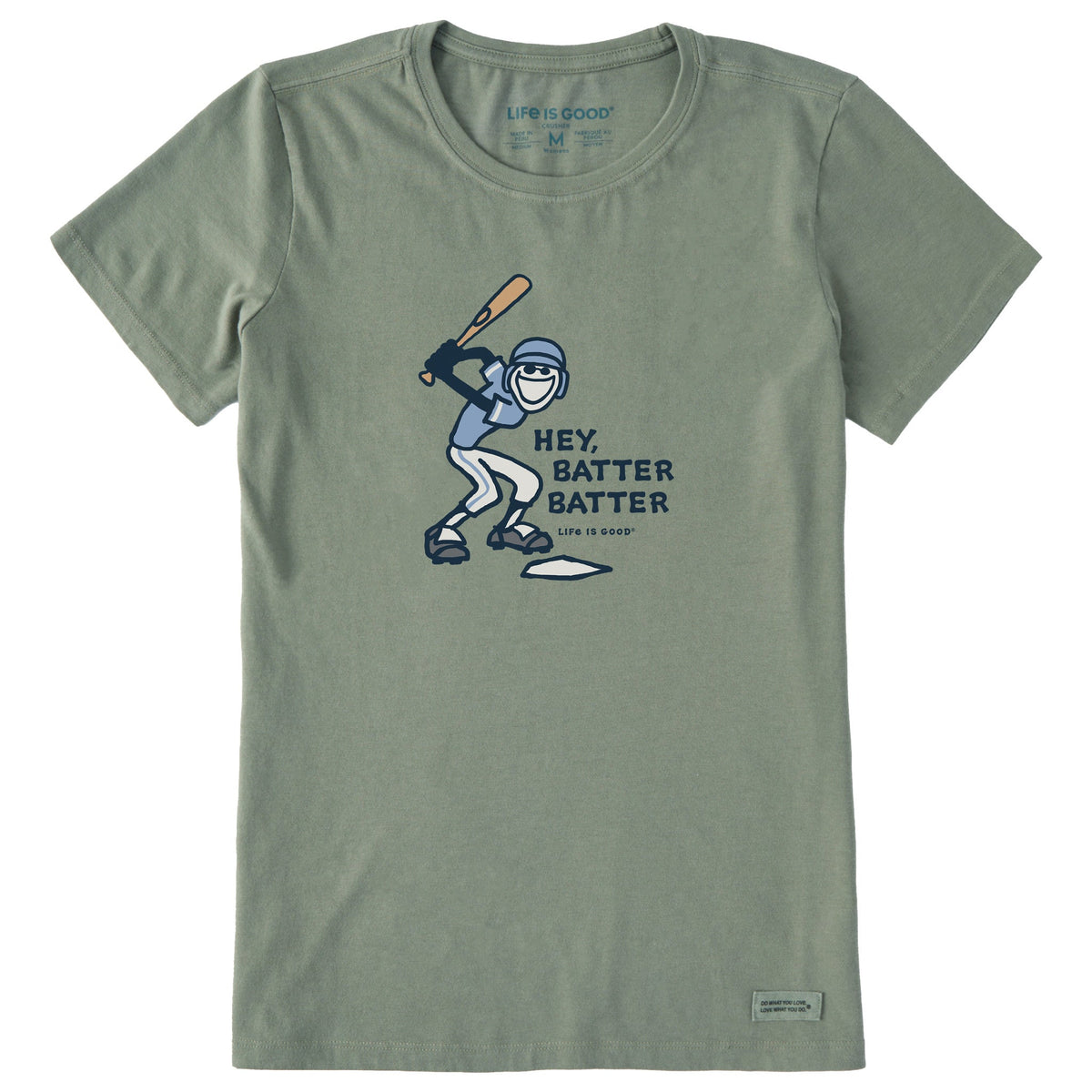 Women's Hey Batter Batter Short Sleeve Crusher Tee
