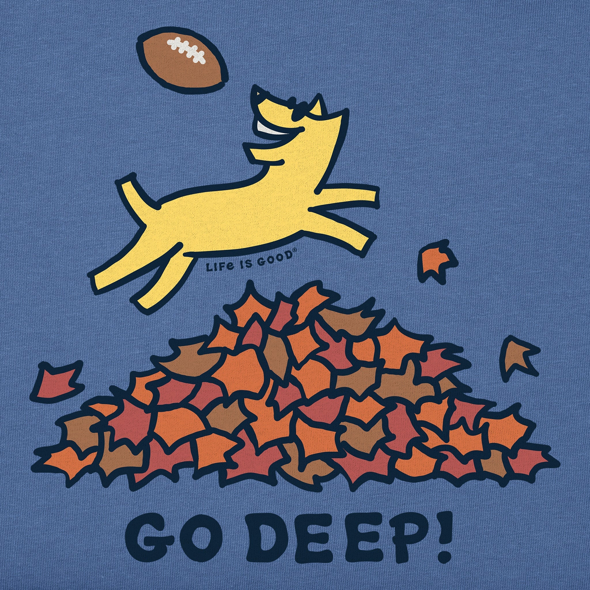 Kids Go Deep Rocket Short Sleeve Crusher Tee