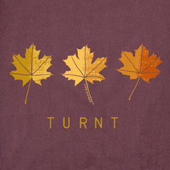 Men's Turnt Leaves Short Sleeve Crusher Tee