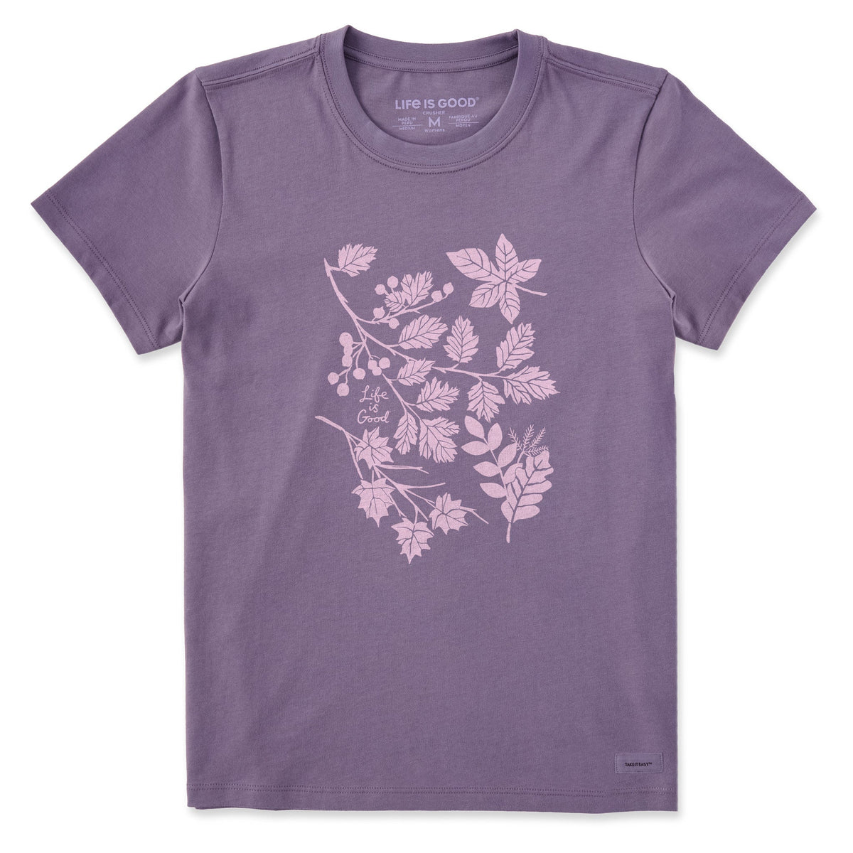 Women's Leaf Medley Short Sleeve Crusher Tee
