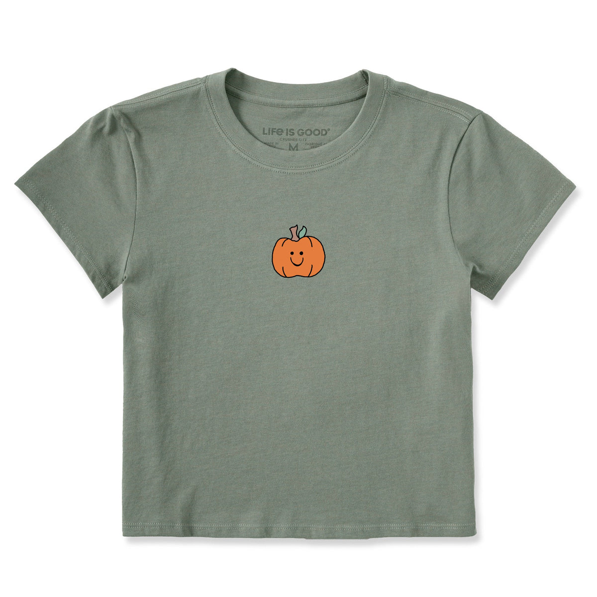 Women's Happy Pumpkin Crusher-LITE Shrunken Tee
