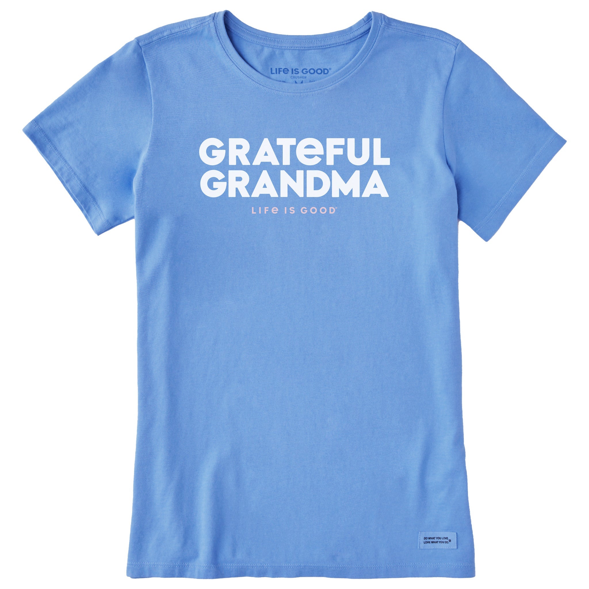 Women's Grateful Grandma Short Sleeve Crusher Tee