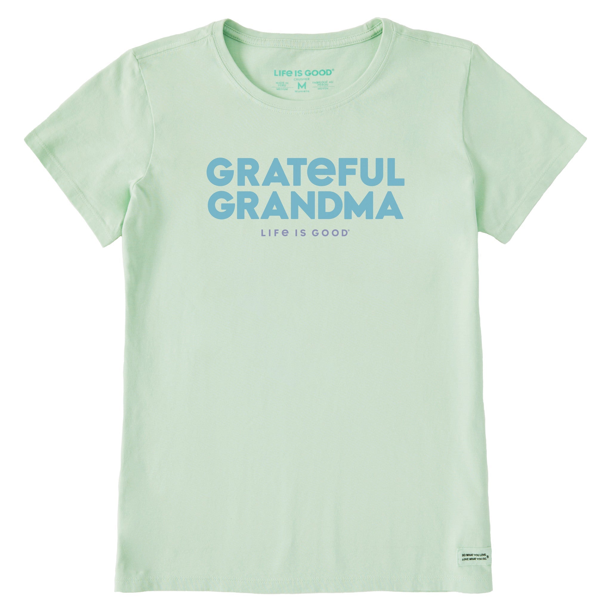 Women's Grateful Grandma Short Sleeve Crusher Tee