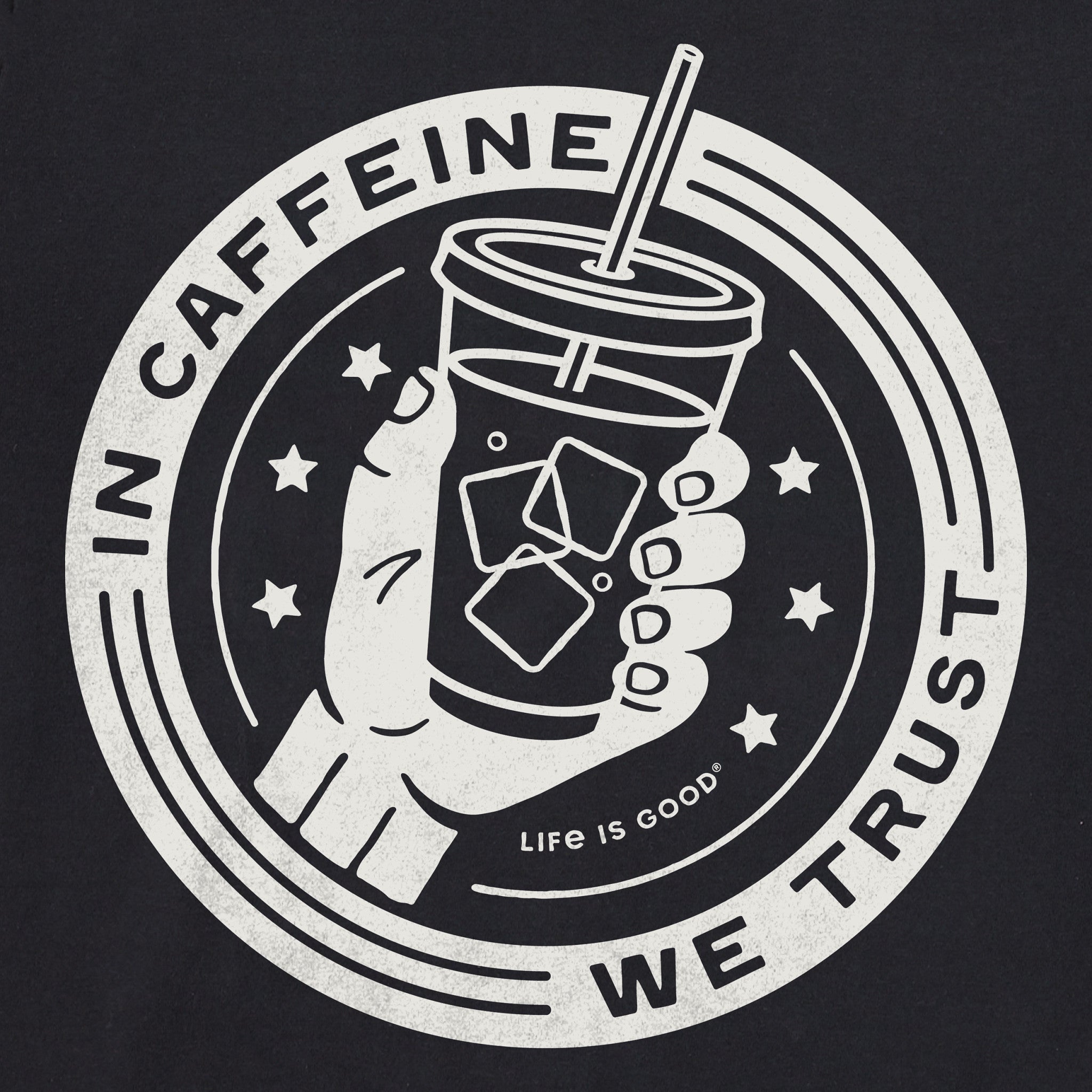 Women's In Caffeine We Trust Crusher-LITE Shrunken Tee