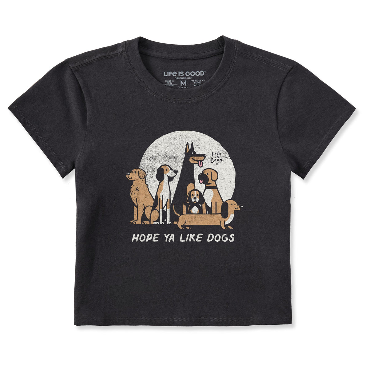 Women's Hope Ya Like Dogs Crusher-LITE Shrunken Tee