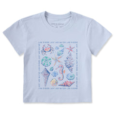 Women's Just Add Water Shells Crusher-LITE Shrunken Tee