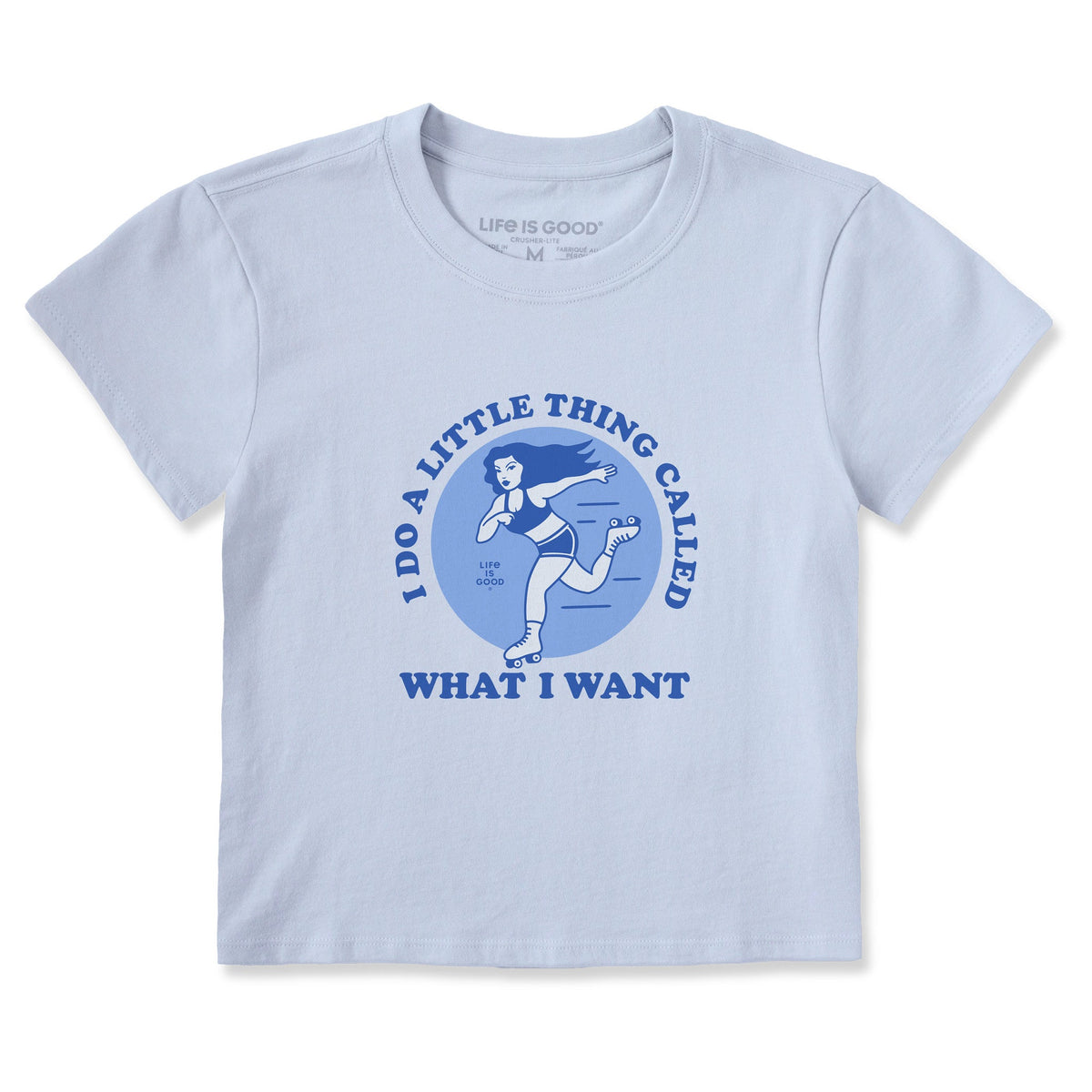 Women's I Do What I Want Skate Crusher-LITE Shrunken Tee