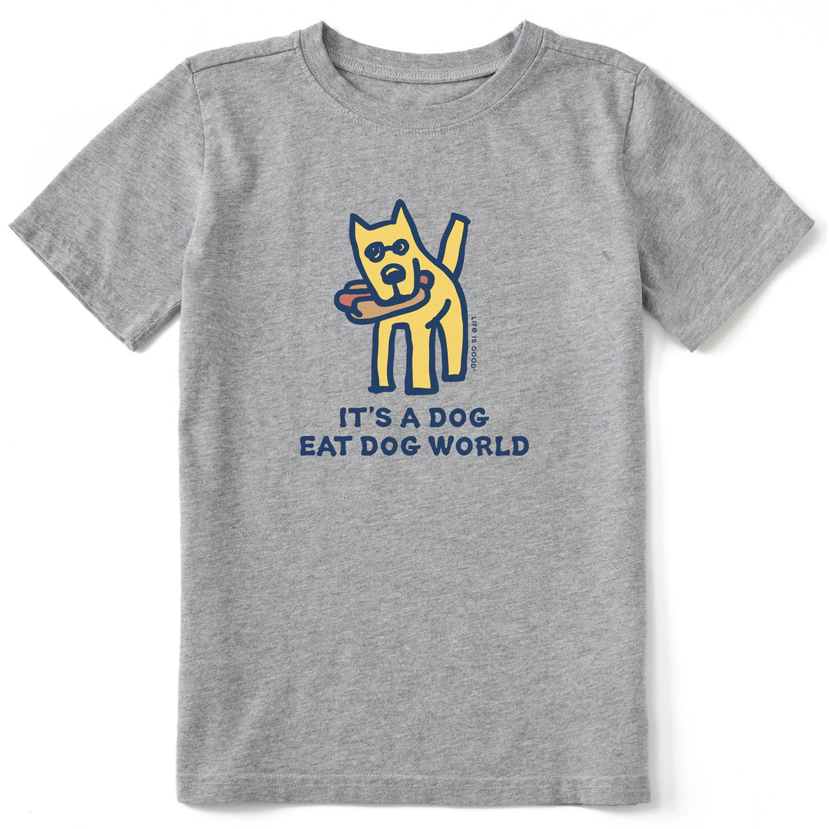 Kids It's a Dog Eat Dog World Short Sleeve Crusher Tee