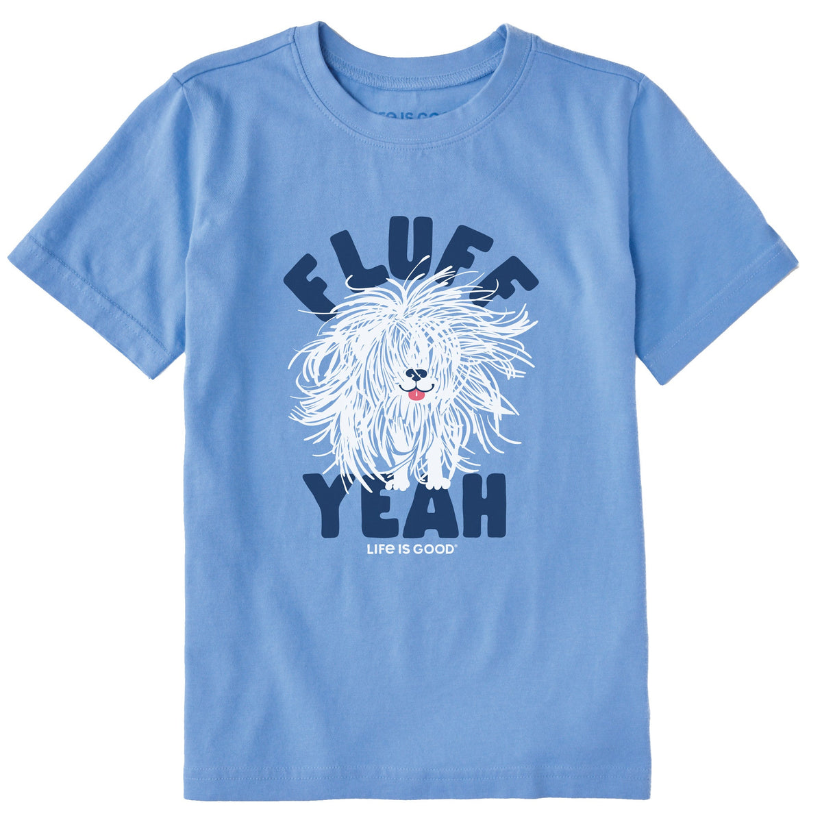 Kids Fluff Yeah Short Sleeve Crusher Tee
