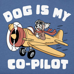 Men's Dog is My Co-Pilot Short Sleeve Tee