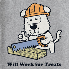 Men's Will Work for Treats Short Sleeve Tee