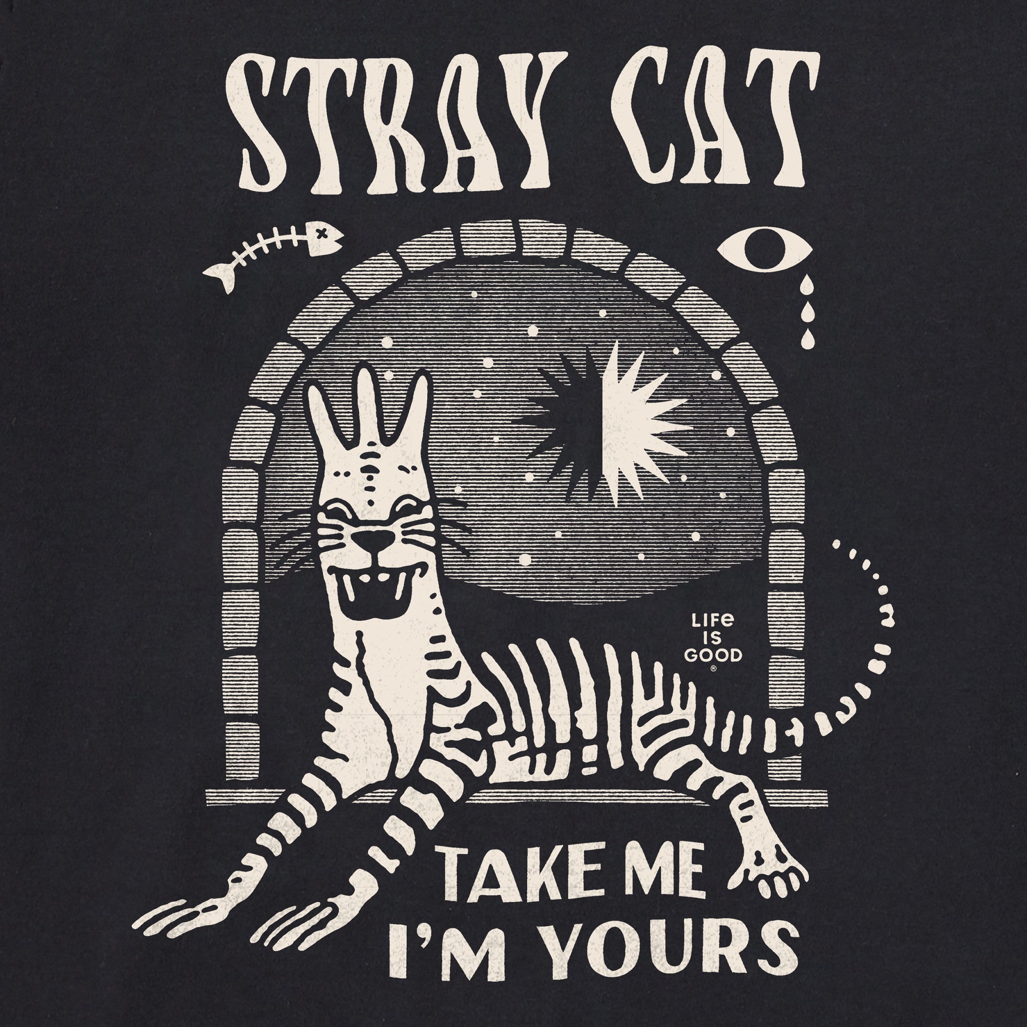 Men's Stray Cat Short Sleeve Tee