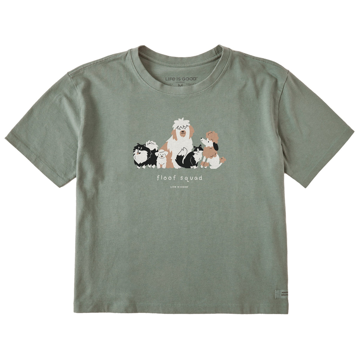 Women's Floof Squad Short Sleeve Crusher Boxy Tee